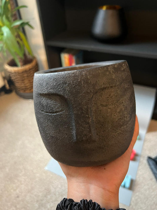 Funky Face Pot