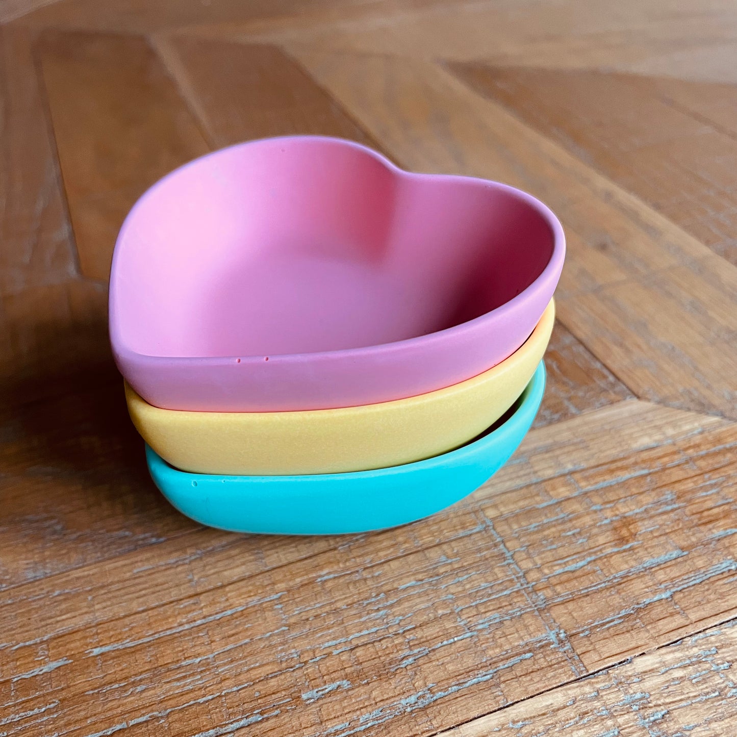 Heart Ring Dish- Solid Colour